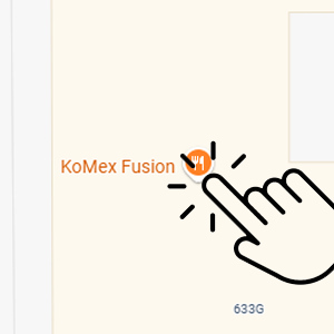 An image showing a tap icon over the pin you wish to select